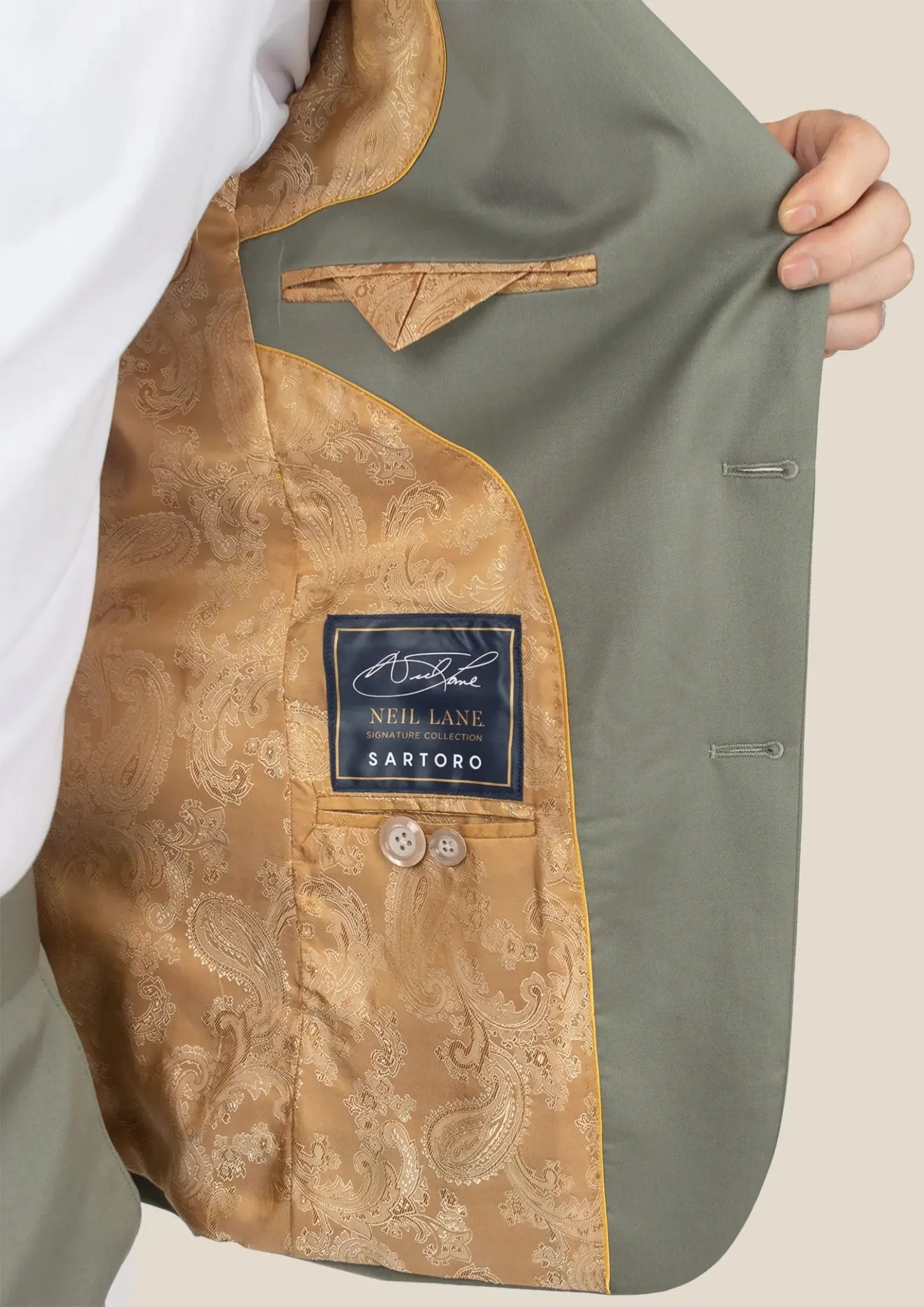 Astor Verona Sage Twill Jacket