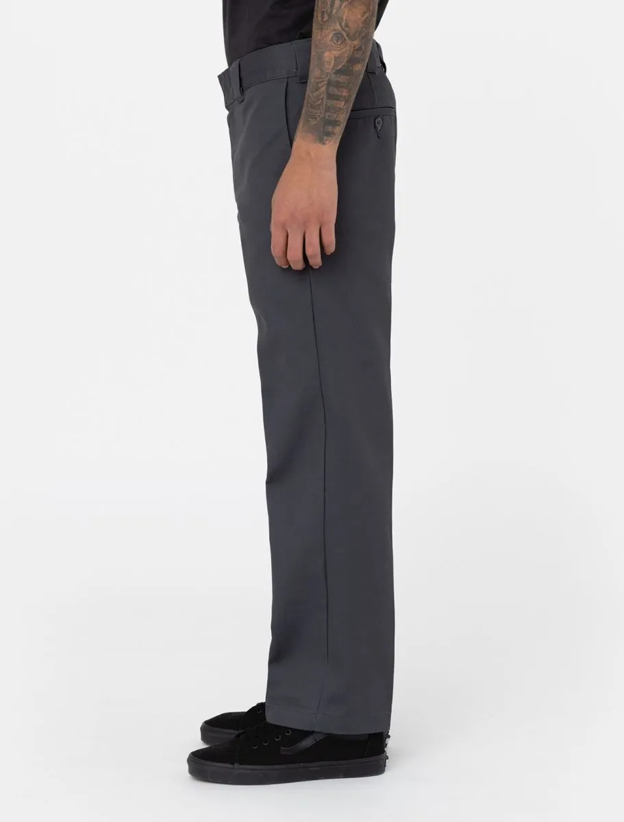 Dickies Men's 873 Slim Straight Work Pants Charcoal Grey DK0A4XK9CH0
