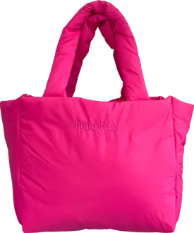 Hooda Beauty Pink Large Puffer Tote Bag One Size