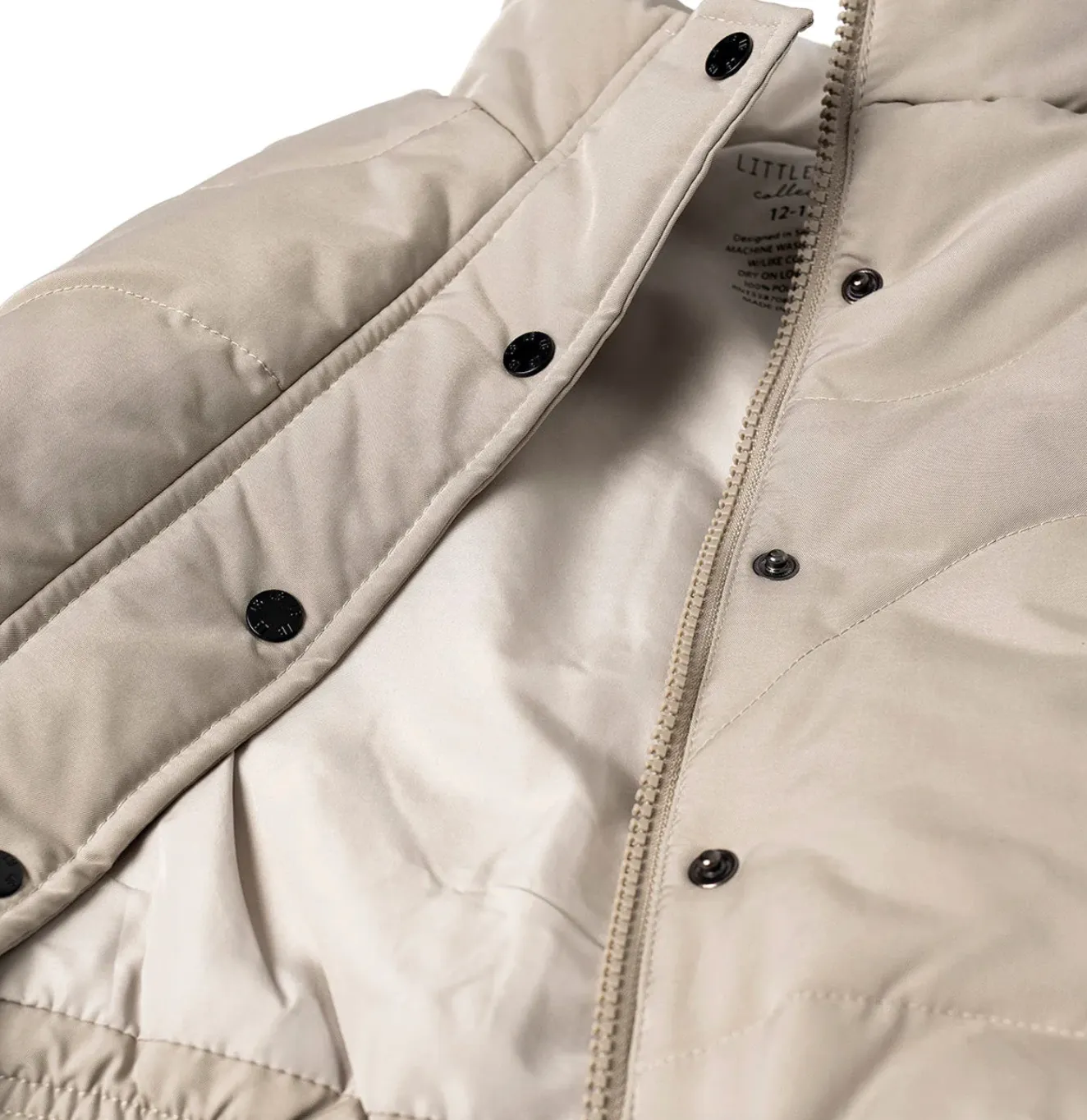 Little Bipsy - Puffer Vest in Sand