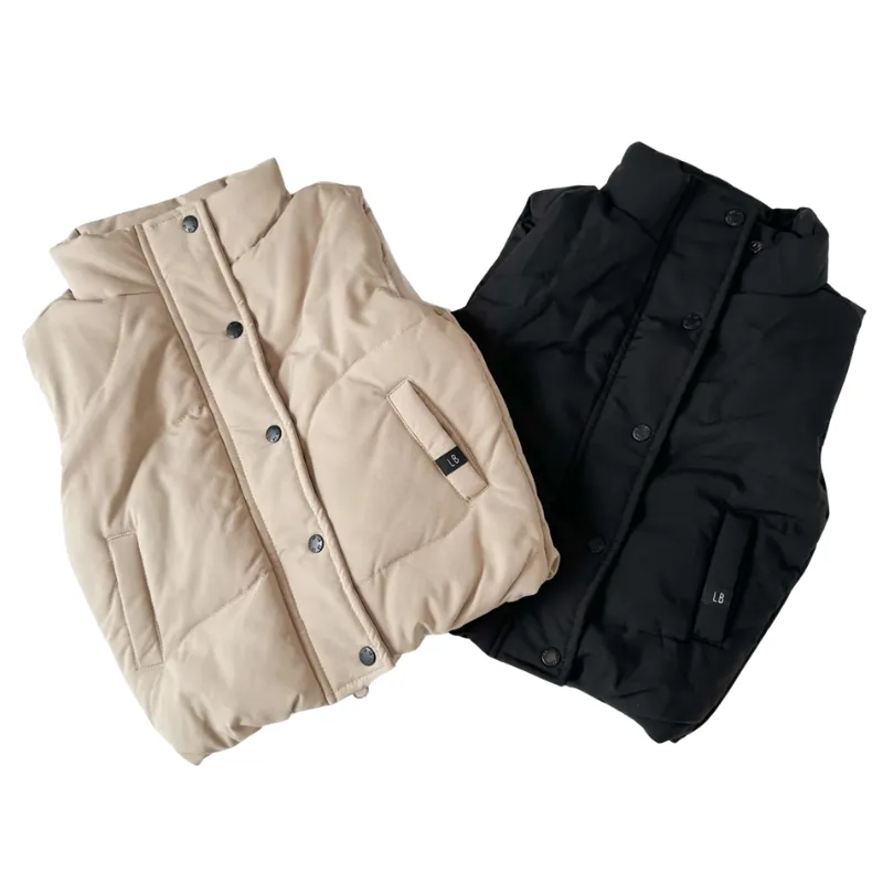 Little Bipsy - Puffer Vest in Sand