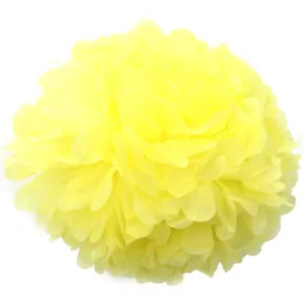 Paper Puffer Ball Yellow