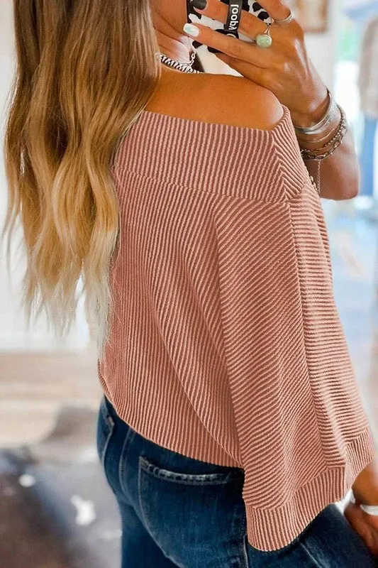 Simply Chic Top Peach