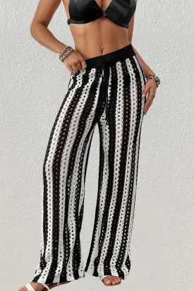 Striped Wide Leg Pant