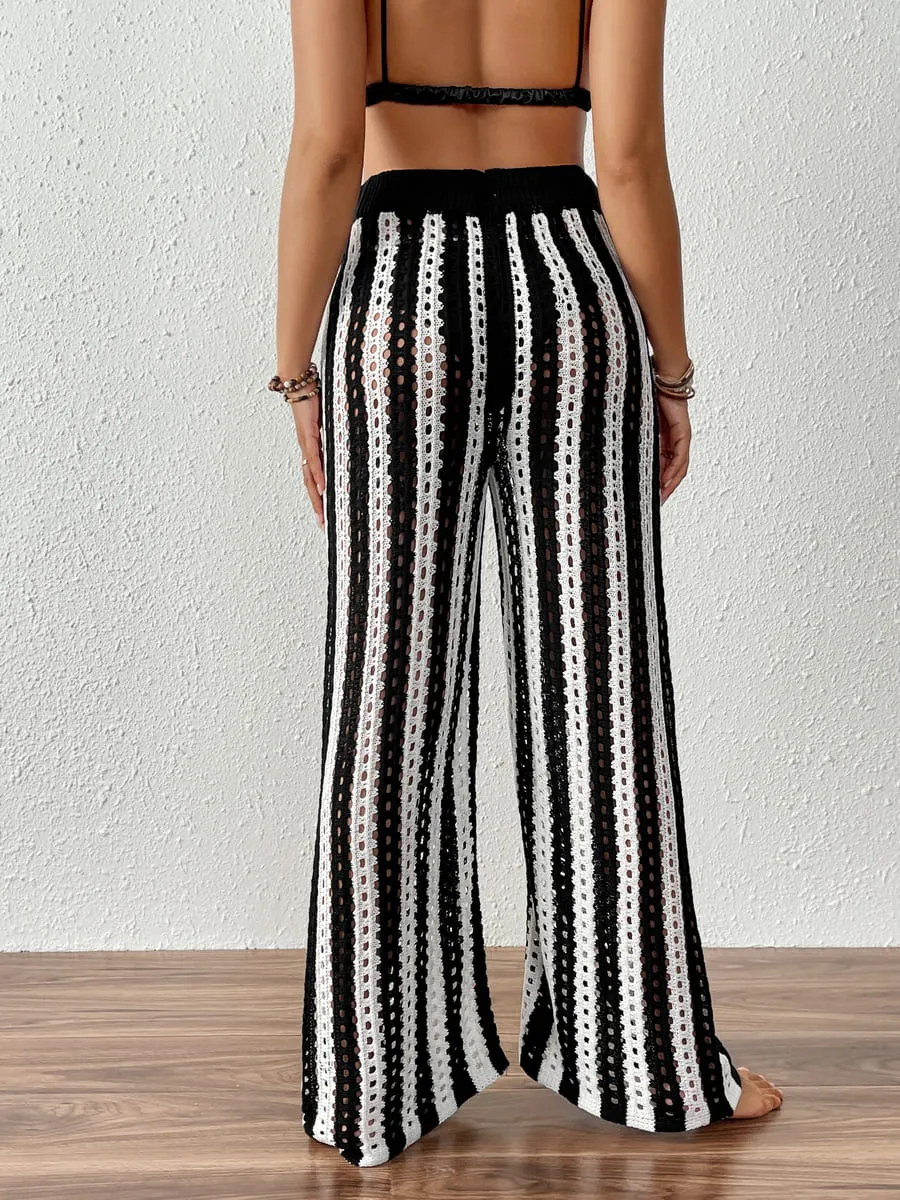 Striped Wide Leg Pant