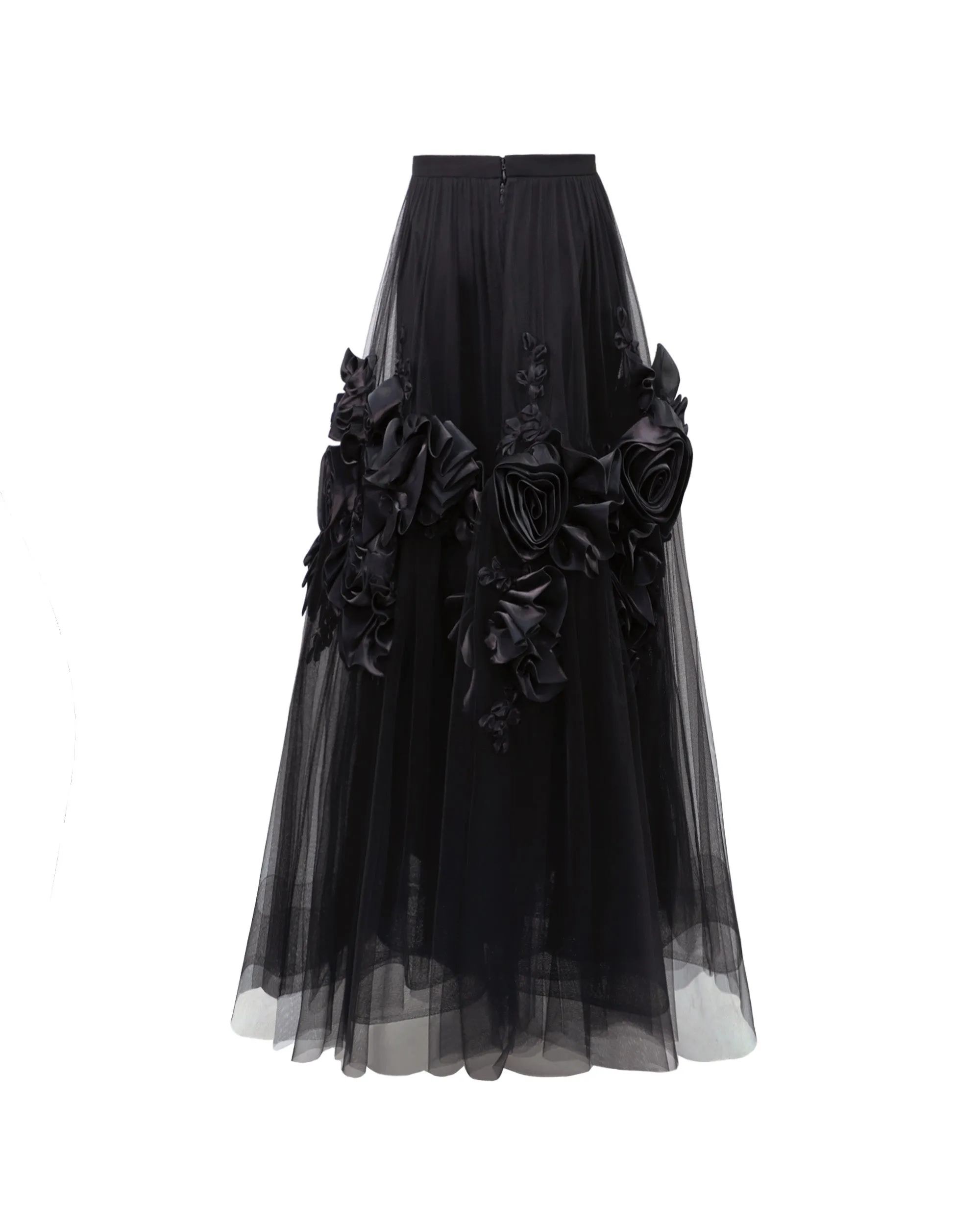 Tulle Midi Skirt