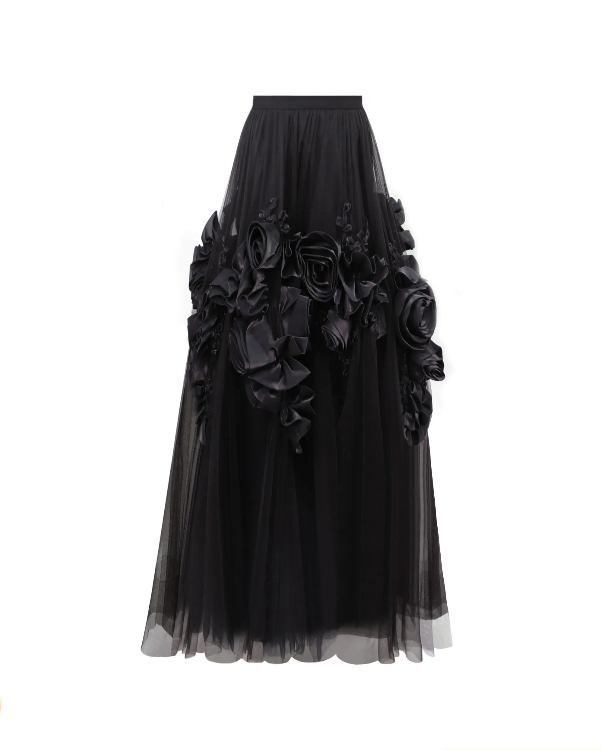 Tulle Midi Skirt