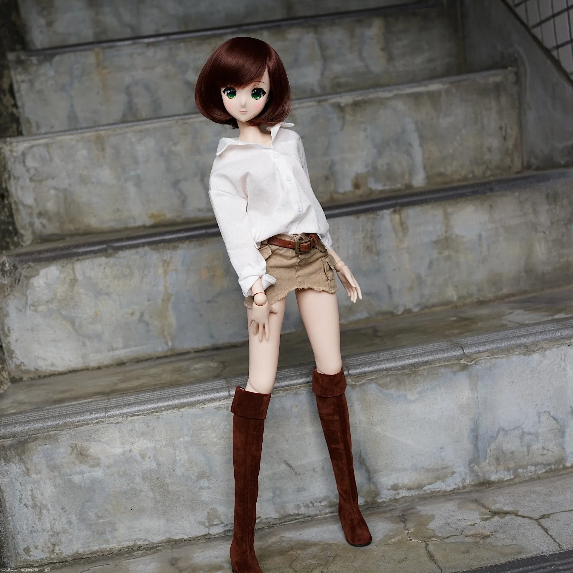 Wide Collar Womens Shirt